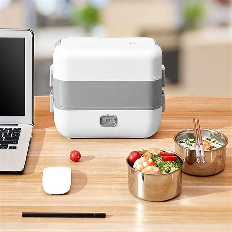 electric heating cooking lunch box|self heating lunch box wireless.